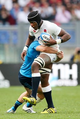 Maro Itoje England v Italy 6 Nations Rome 2016