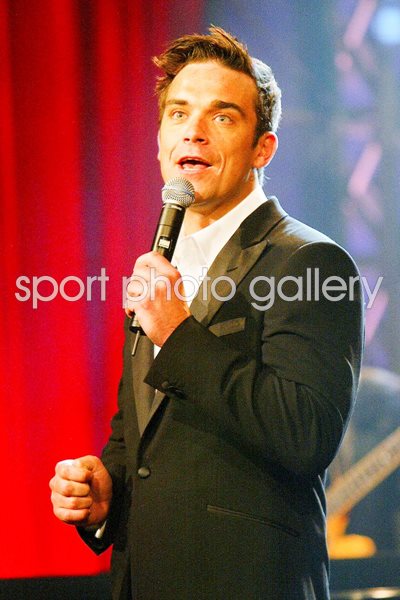 Robbie Williams performs 