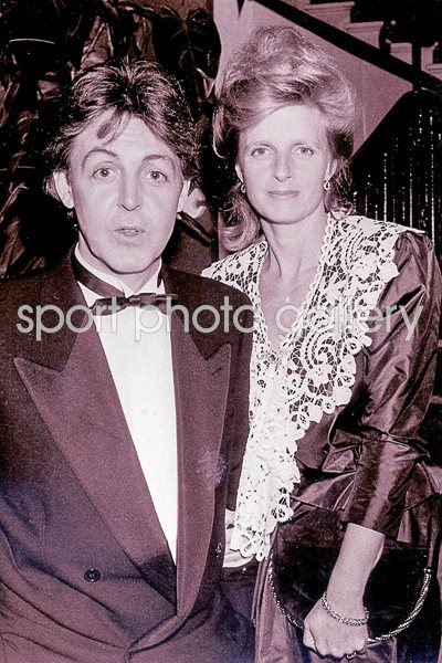 Paul and Linda McCartney