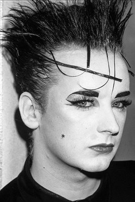 Boy George at " Soho " 1985