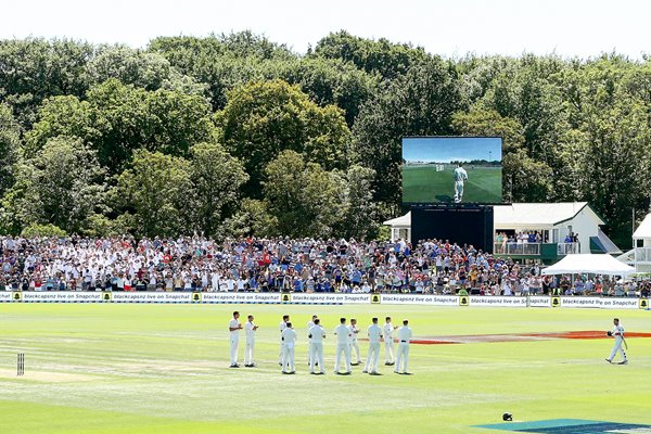 Australian guard of honour for Brendon McCullum New Zealand