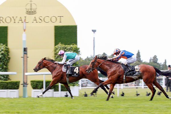 Frankel wins at Royal Ascot 2011