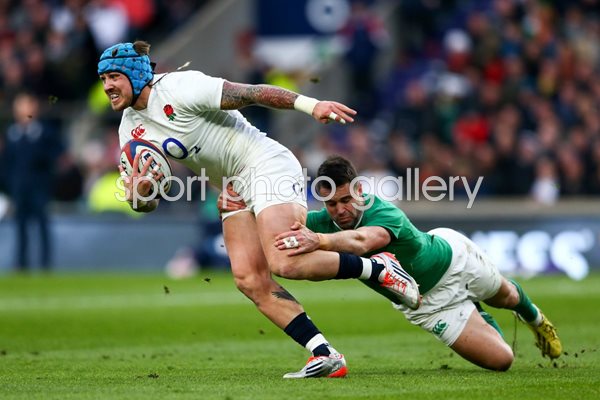 Jack Nowell England v Ireland 6 Nations Twickenham 2016