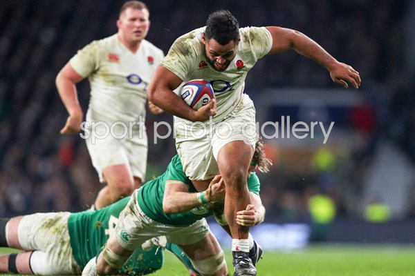 Billy Vunipola England v Ireland 6 Nations Twiceknham 2016