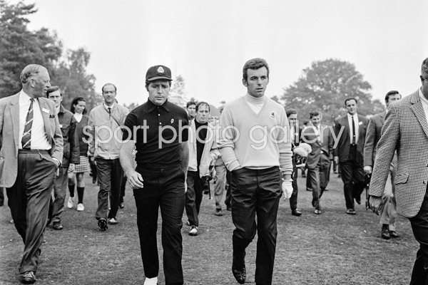 Tony Jacklin & Gary Player Sunningdale 1969