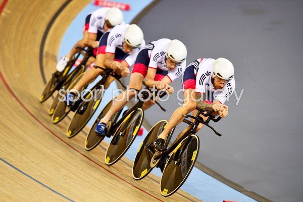 Bradley Wiggins Great Britain Team Pursuit London 2016
