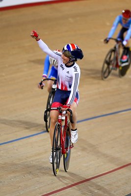 Laura Trott Great Britain Scratch Gold Track Worlds 2016