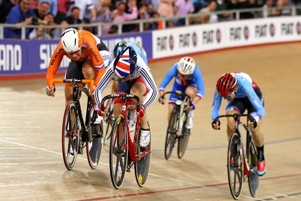 Laura Trott Great Britain Scratch Gold Track Worlds 2016