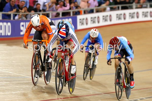 Laura Trott Great Britain Scratch Gold Track Worlds 2016