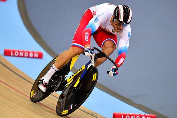 Denis Dmitriev Russia Track Cycling Worlds 2016
