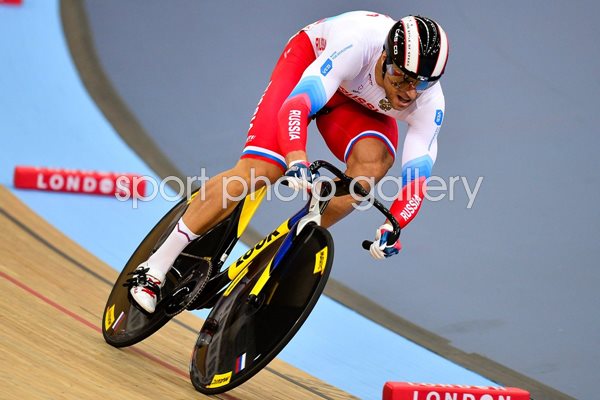 Denis Dmitriev Russia Track Cycling Worlds 2016