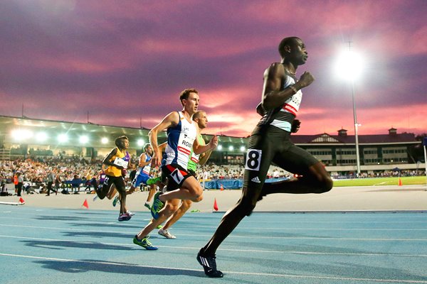 David Rudisha Kenya Melbourne World Challenge 2016