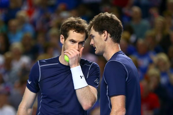 Murray Brothers Great Britain v Japan Glasgow 2016