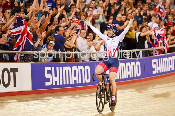 Jason Kenny Great Britain Track Cycling Worlds 2016