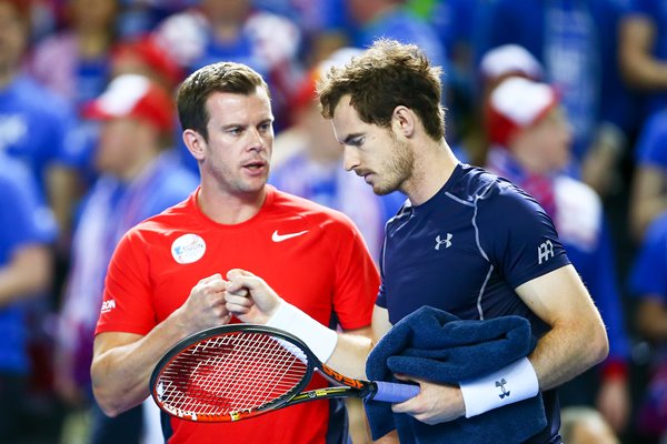 Andy Murray Leon Smith Great Britain Davis Cup 2016
