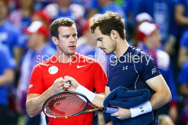 Andy Murray Leon Smith Great Britain Davis Cup 2016