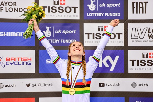Laura Trott Great Britain Omnium Gold Track Worlds 2016