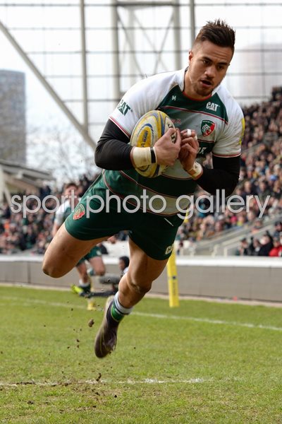 Peter Betham Leicester Tigers v Exeter Chiefs 2016