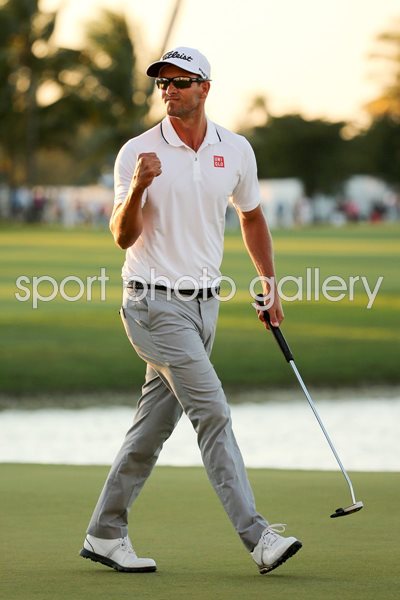 Adam Scott wins WGC Cadillac Championship Doral 2016