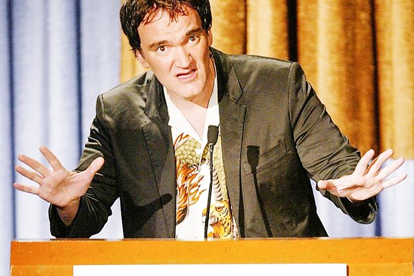 Tarantino at the Hollywood Awards Gala