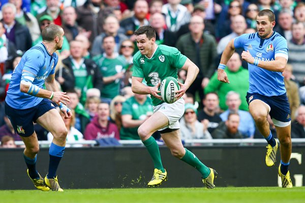 Jonathan Sexton Ireland v Italy 6 Nations Dublin 2016