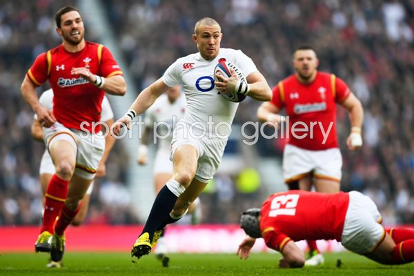 Mike Brown England v Wales 6 Nations Twickenham 2016