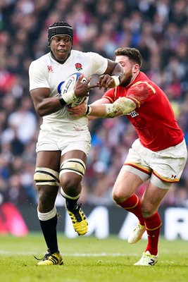 Maro Itoje England v Wales 6 Nations Twickenham 2016