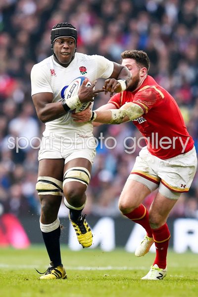 Maro Itoje England v Wales 6 Nations Twickenham 2016