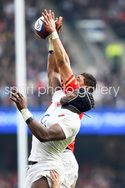 Maro Itoje England v Wales Six Nations Twickenham 2016