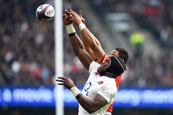 Maro Itoje England v Wales 6 Nations Twickenham 2016