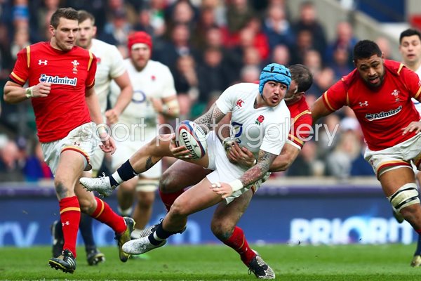 Jack Nowell England v Wales 6 Nations Twickenham 2016