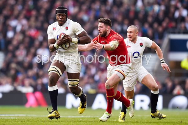Maro Itoje England v Wales Six Nations Twickenham 2016