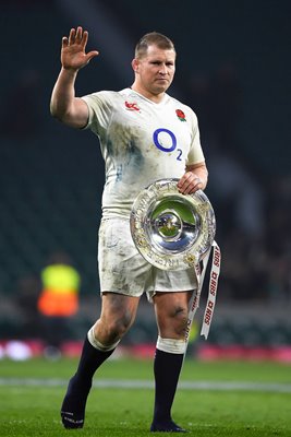 Dylan Hartley England Captain Triple Crown Twickenham 2016