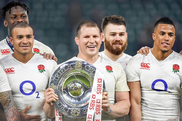 Dylan Hartley England Captain Triple Crown 6 Nations 2016
