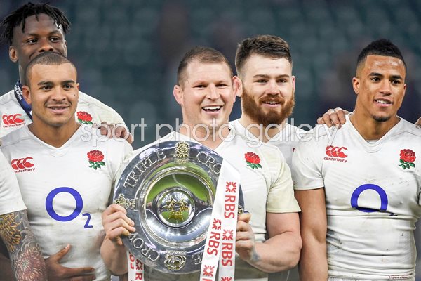 Dylan Hartley England Captain Triple Crown 6 Nations 2016