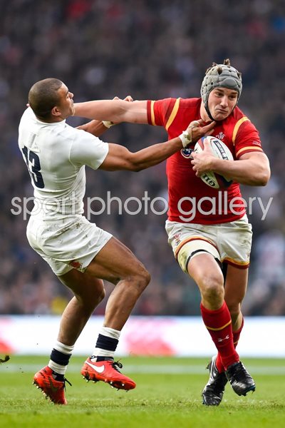 Jonathan Davies Wales v England 6 Nations 2016