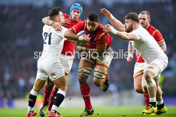 Taulupe Faletau Wales v England 6 Nations 2016