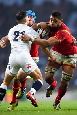 Taulupe Faletau Wales v England 6 Nations 2016