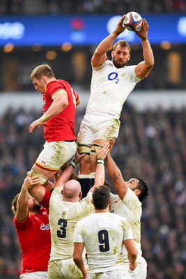 Chris Robshaw England v Wales Twickenham 2016