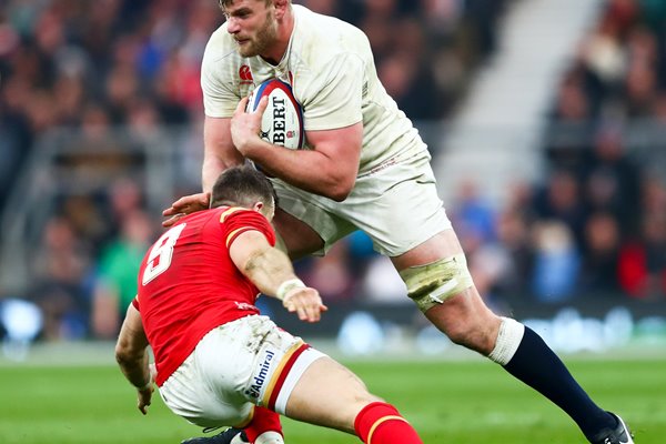 George Kruis England v Wales 6 Nations Twickenham 2016