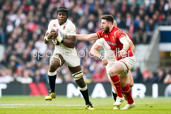  Maro Itoje England v Wales 6 Nations Twickenham 2016