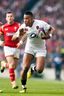 Anthony Watson England v Wales 6 Nations Twickenham 2016