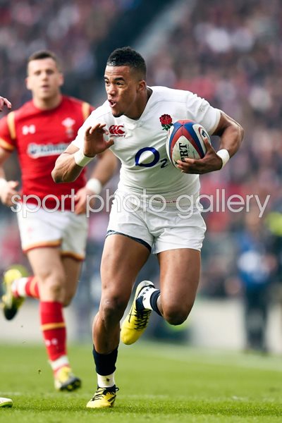 Anthony Watson England v Wales 6 Nations Twickenham 2016