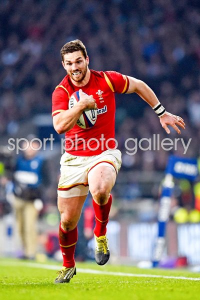 George North Wales scores v England 6 Nations 2016
