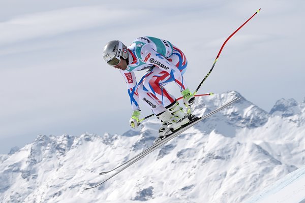 Adrien Theaux France World Cup Downhill St Moritz 2016