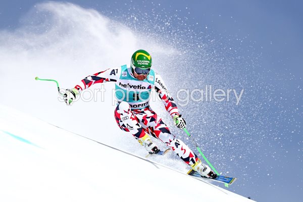 Klaus Kroell Austria World Cup Downhill St Moritz 2016