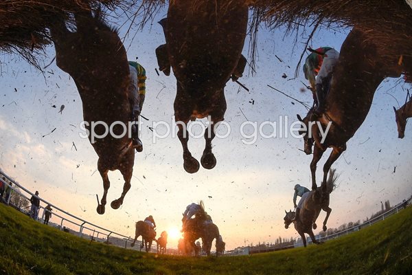 Runners and riders jump the third last Cheltenham 2016