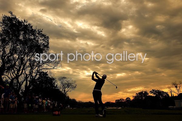 Rory McIlroy tee shot 11th hole Bay Hill Club and Lodge Orlando