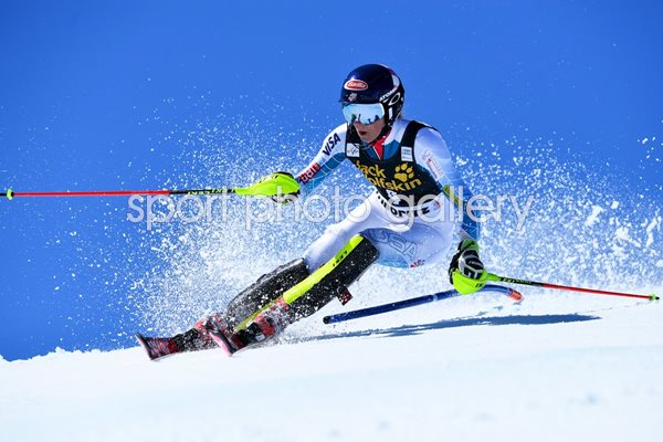 Mikaela Shiffrin Alpine Ski Women's Slalom