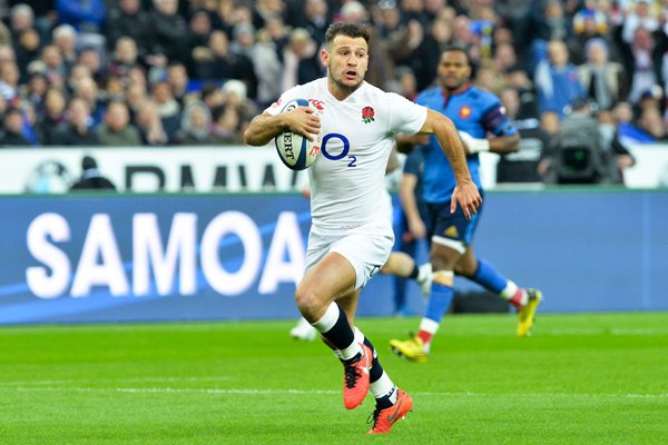  Danny Care England scores v France Paris 6 Nations 2016